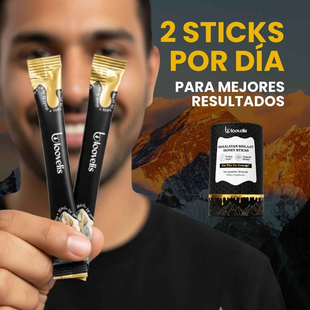 Shilajit Vital Honey - Energía Ancestral en cada sobre