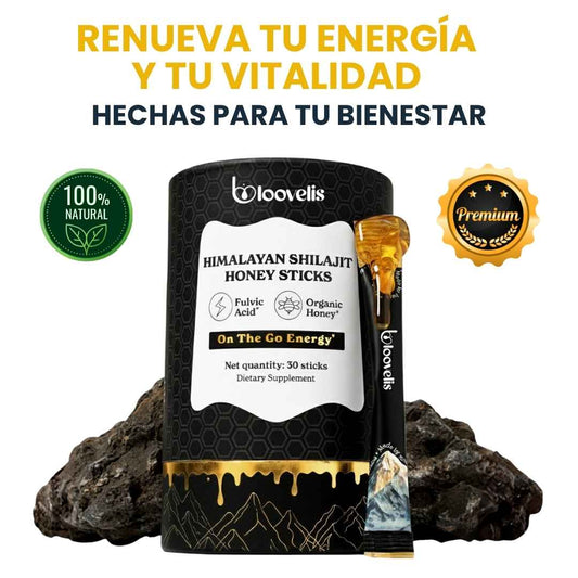 Shilajit Vital Honey - Energía Ancestral en cada sobre